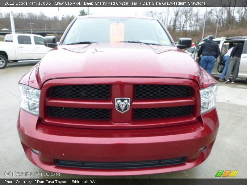 Deep Cherry Red Crystal Pearl / Dark Slate Gray/Medium Graystone 2012 Dodge Ram 1500 ST Crew Cab 4x4