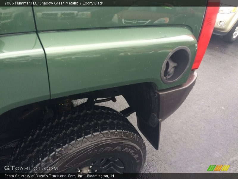 Shadow Green Metallic / Ebony Black 2006 Hummer H3