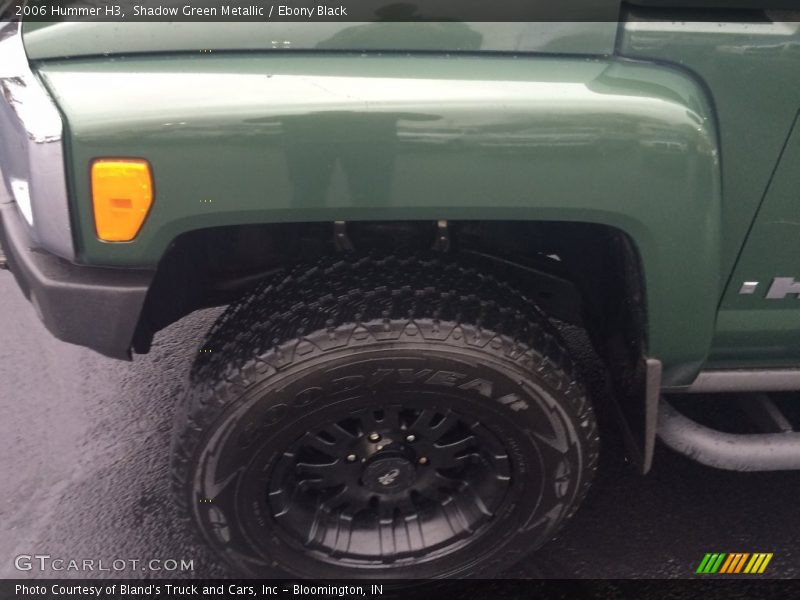 Shadow Green Metallic / Ebony Black 2006 Hummer H3