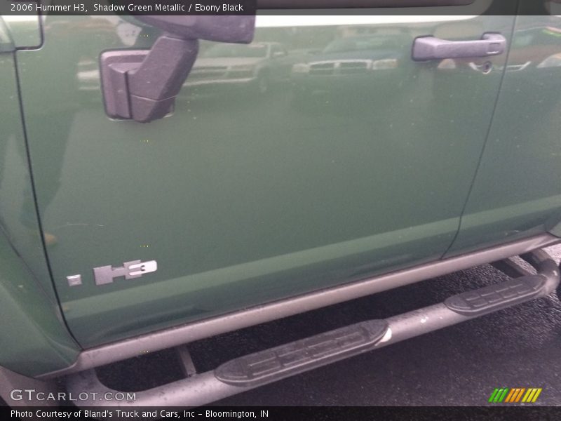 Shadow Green Metallic / Ebony Black 2006 Hummer H3