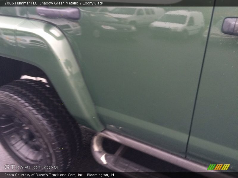 Shadow Green Metallic / Ebony Black 2006 Hummer H3