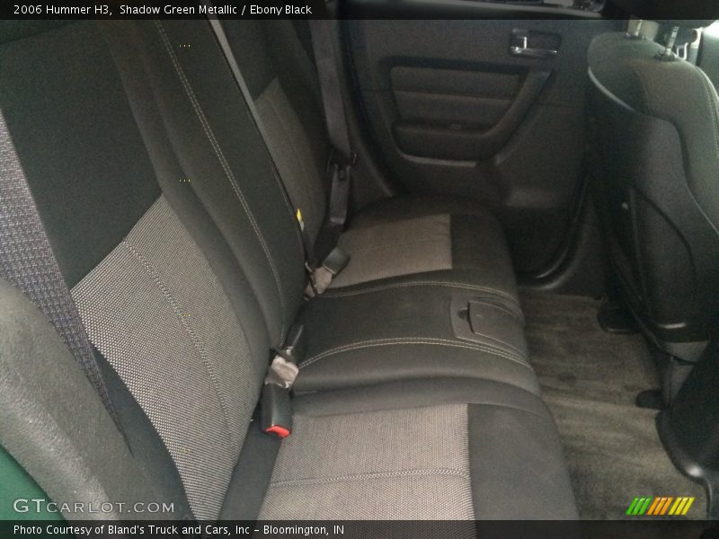 Shadow Green Metallic / Ebony Black 2006 Hummer H3