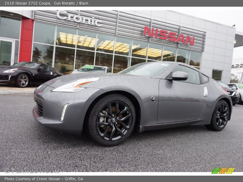 Gun Metallic / Black 2016 Nissan 370Z Coupe