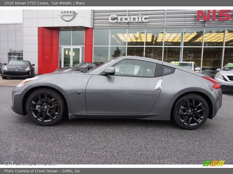 Gun Metallic / Black 2016 Nissan 370Z Coupe