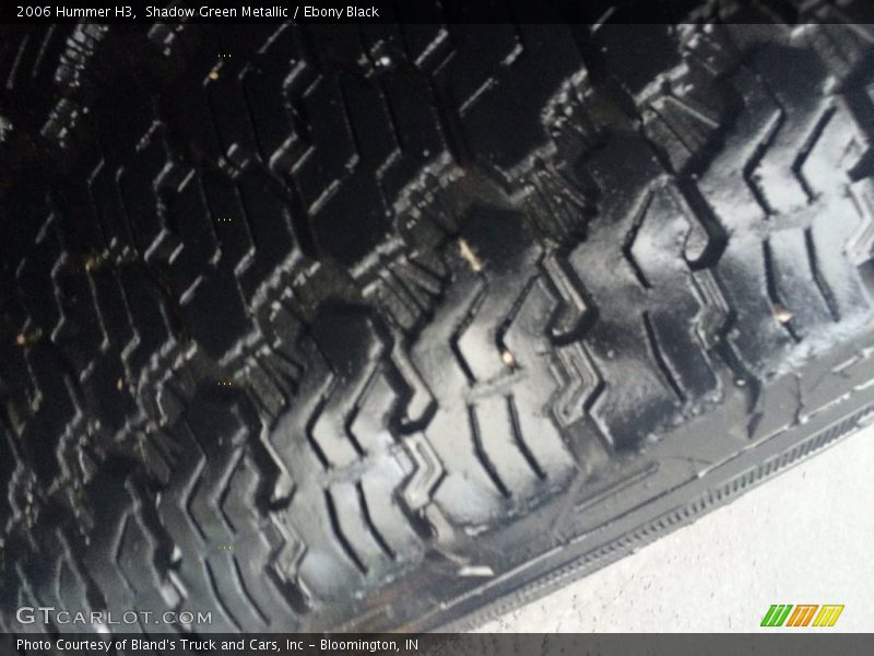 Shadow Green Metallic / Ebony Black 2006 Hummer H3