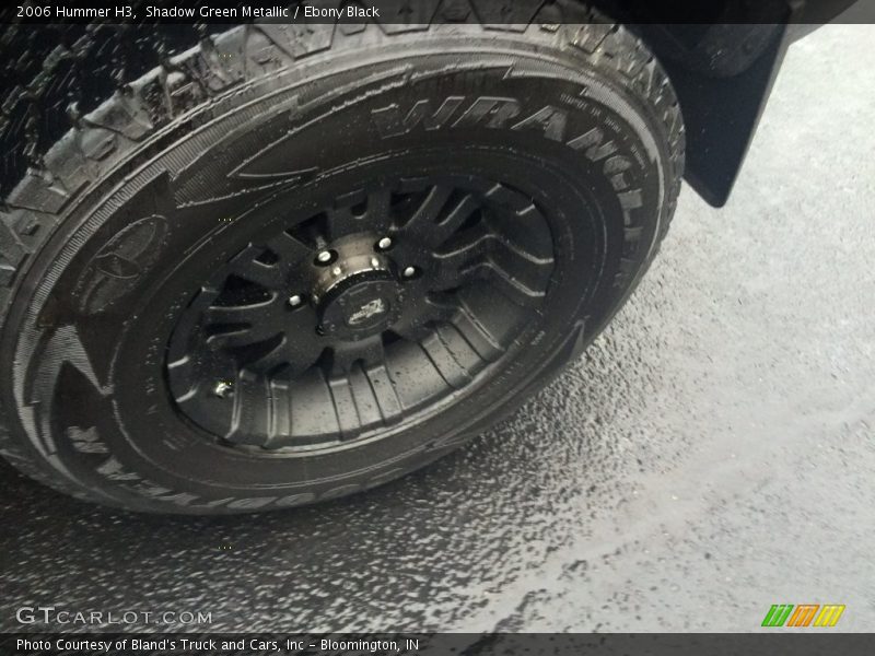Shadow Green Metallic / Ebony Black 2006 Hummer H3