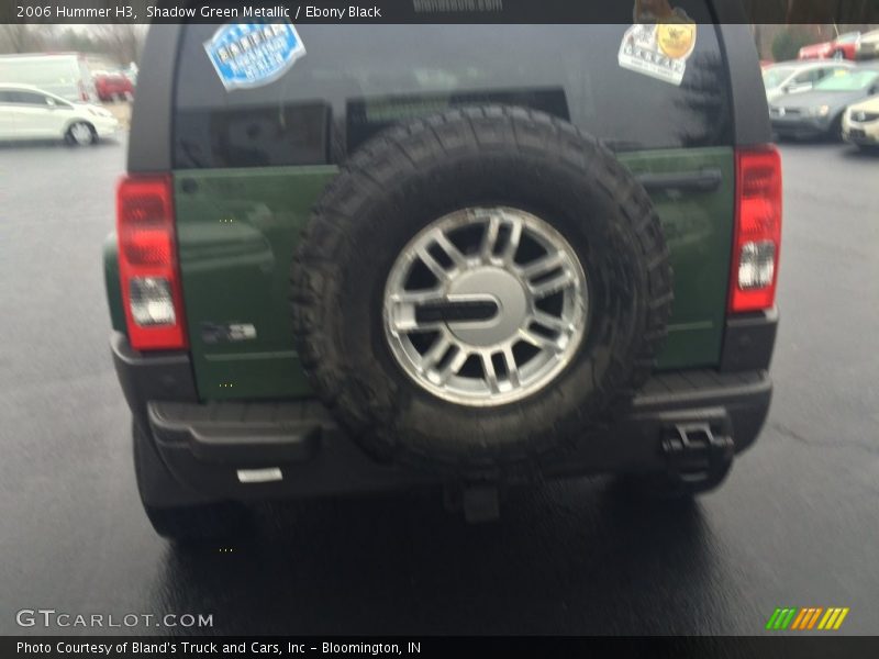 Shadow Green Metallic / Ebony Black 2006 Hummer H3
