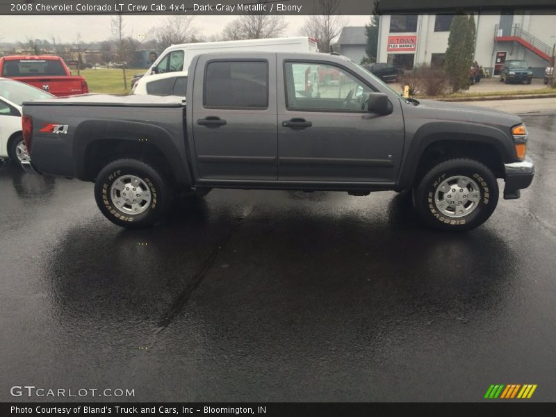 Dark Gray Metallic / Ebony 2008 Chevrolet Colorado LT Crew Cab 4x4
