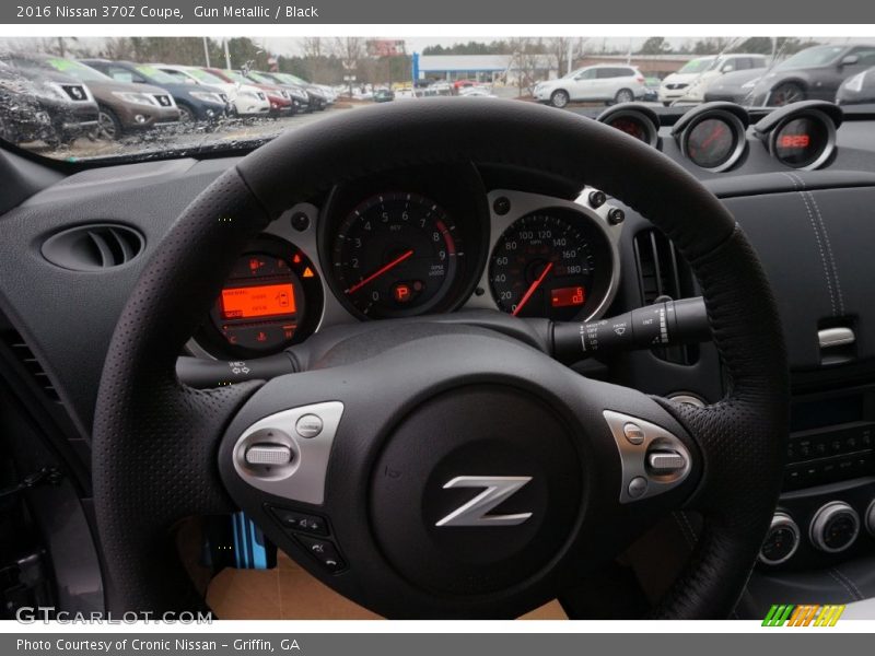 Gun Metallic / Black 2016 Nissan 370Z Coupe