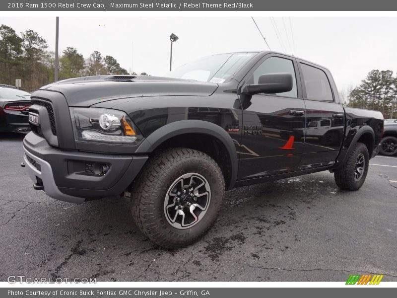 Front 3/4 View of 2016 1500 Rebel Crew Cab