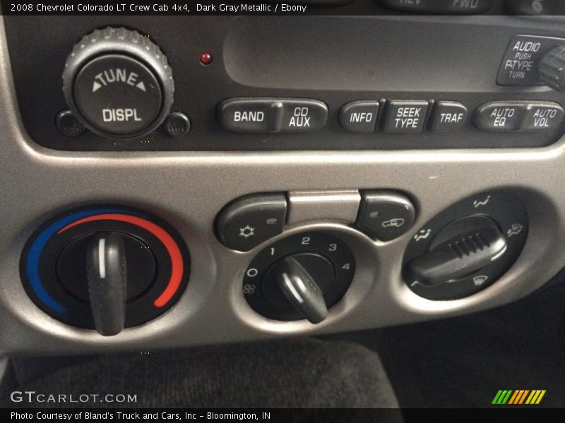 Dark Gray Metallic / Ebony 2008 Chevrolet Colorado LT Crew Cab 4x4