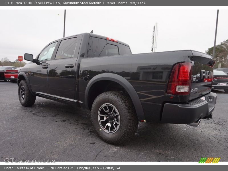  2016 1500 Rebel Crew Cab Maximum Steel Metallic