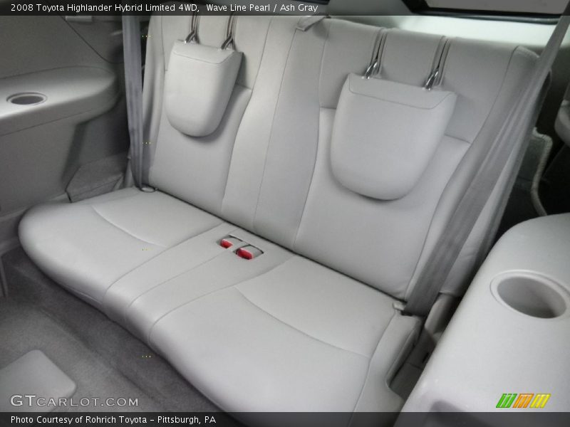 Wave Line Pearl / Ash Gray 2008 Toyota Highlander Hybrid Limited 4WD