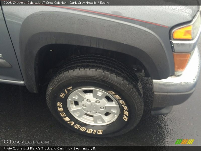 Dark Gray Metallic / Ebony 2008 Chevrolet Colorado LT Crew Cab 4x4