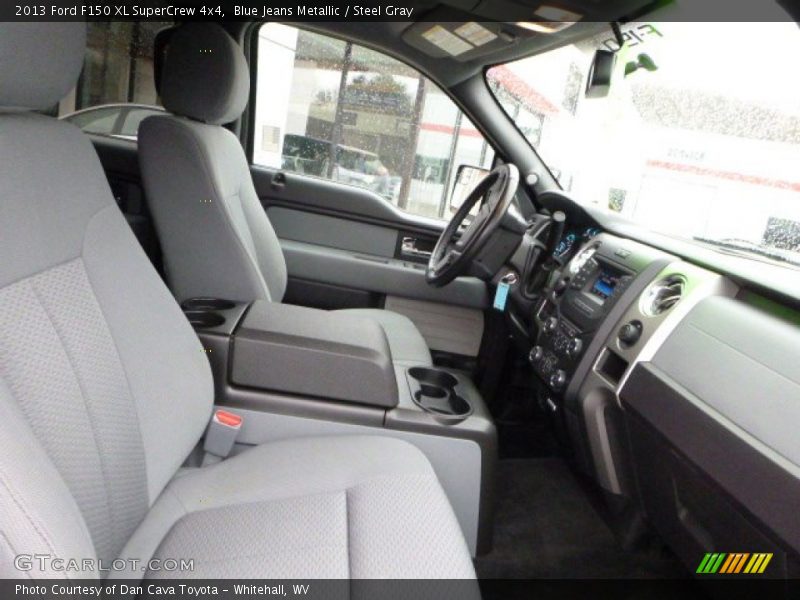 Blue Jeans Metallic / Steel Gray 2013 Ford F150 XL SuperCrew 4x4