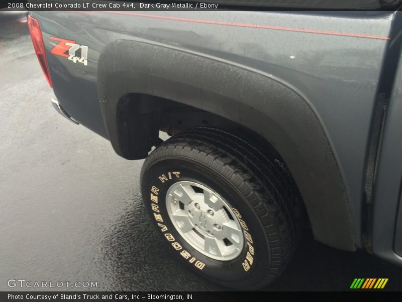 Dark Gray Metallic / Ebony 2008 Chevrolet Colorado LT Crew Cab 4x4