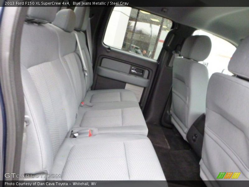 Blue Jeans Metallic / Steel Gray 2013 Ford F150 XL SuperCrew 4x4