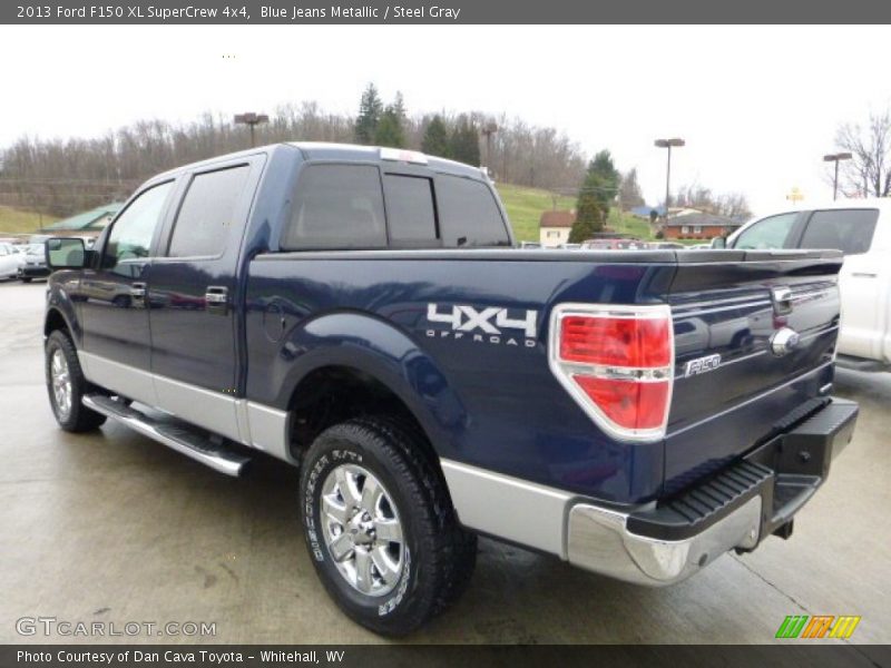 Blue Jeans Metallic / Steel Gray 2013 Ford F150 XL SuperCrew 4x4