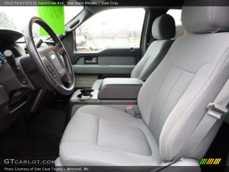Blue Jeans Metallic / Steel Gray 2013 Ford F150 XL SuperCrew 4x4