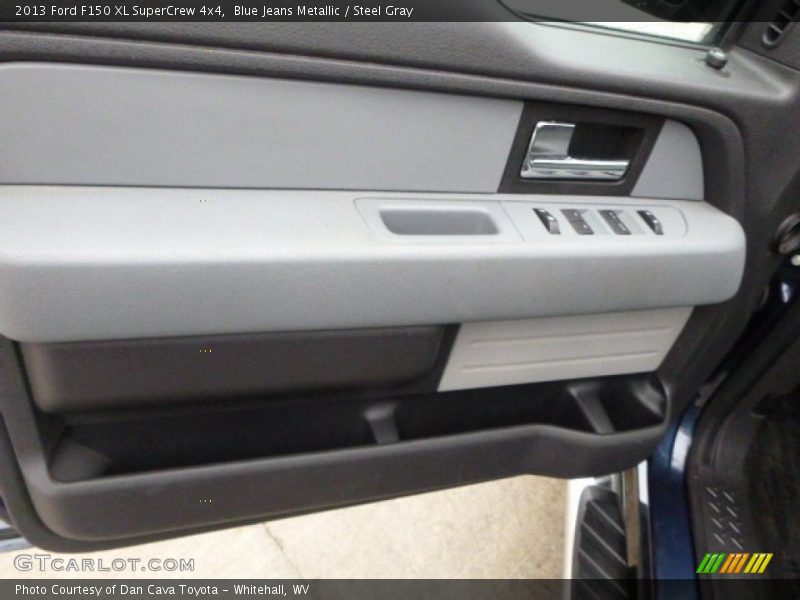 Blue Jeans Metallic / Steel Gray 2013 Ford F150 XL SuperCrew 4x4