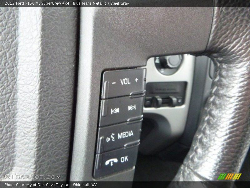 Blue Jeans Metallic / Steel Gray 2013 Ford F150 XL SuperCrew 4x4