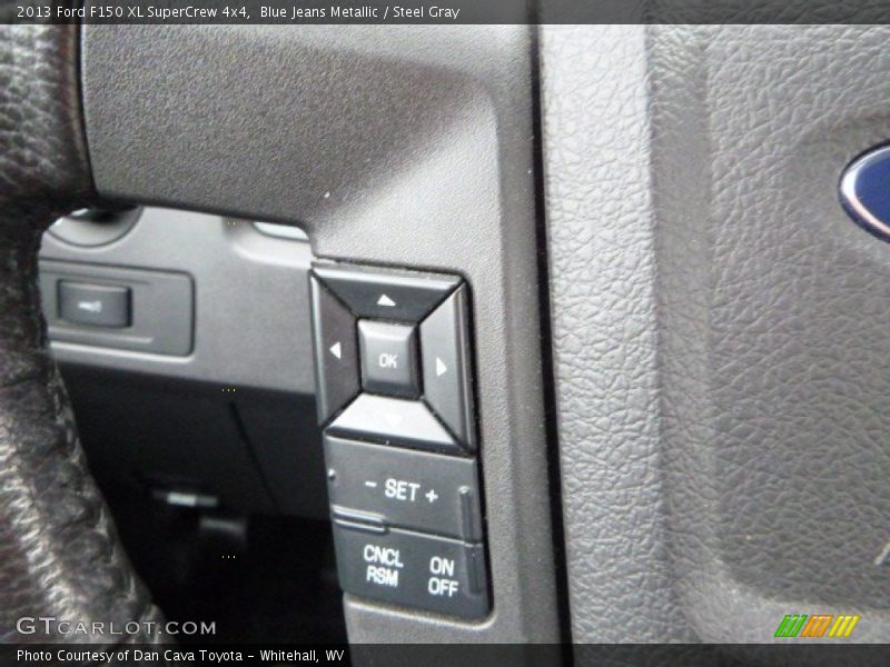 Blue Jeans Metallic / Steel Gray 2013 Ford F150 XL SuperCrew 4x4