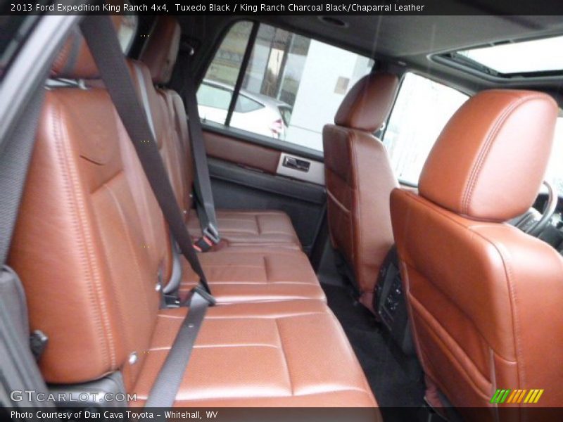 Tuxedo Black / King Ranch Charcoal Black/Chaparral Leather 2013 Ford Expedition King Ranch 4x4