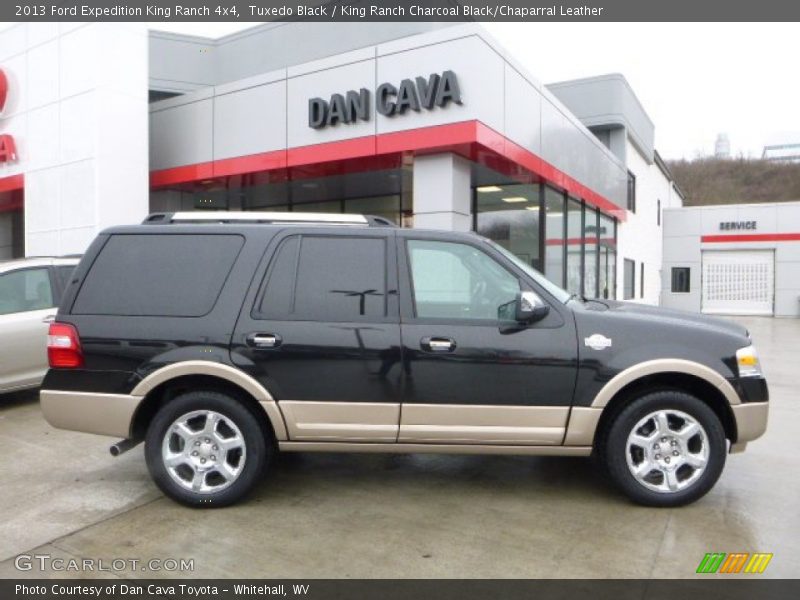 Tuxedo Black / King Ranch Charcoal Black/Chaparral Leather 2013 Ford Expedition King Ranch 4x4