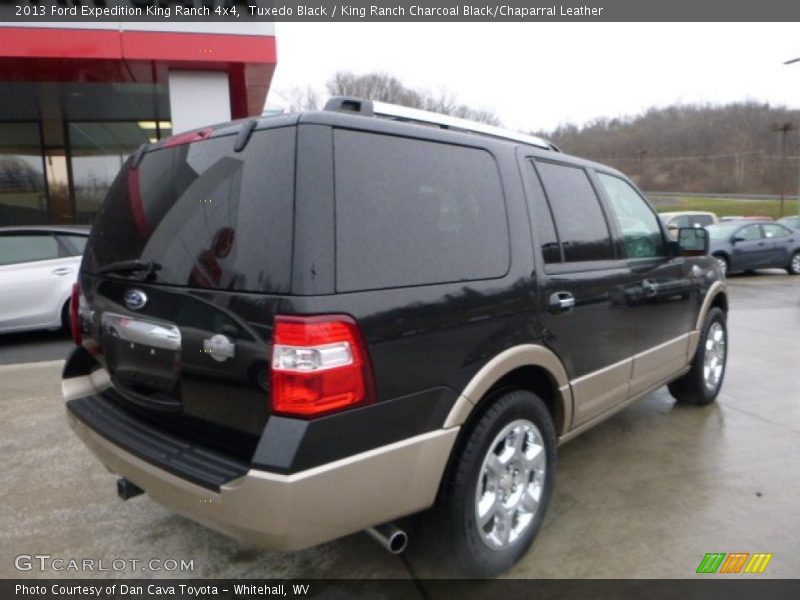 Tuxedo Black / King Ranch Charcoal Black/Chaparral Leather 2013 Ford Expedition King Ranch 4x4