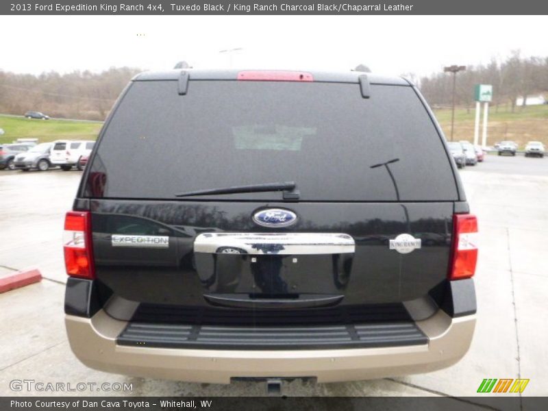 Tuxedo Black / King Ranch Charcoal Black/Chaparral Leather 2013 Ford Expedition King Ranch 4x4