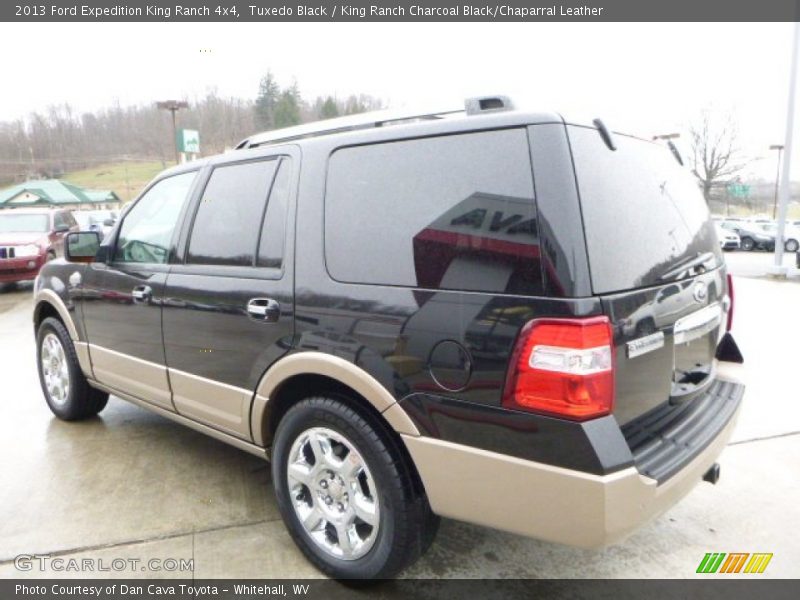 Tuxedo Black / King Ranch Charcoal Black/Chaparral Leather 2013 Ford Expedition King Ranch 4x4