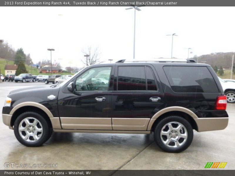 Tuxedo Black / King Ranch Charcoal Black/Chaparral Leather 2013 Ford Expedition King Ranch 4x4
