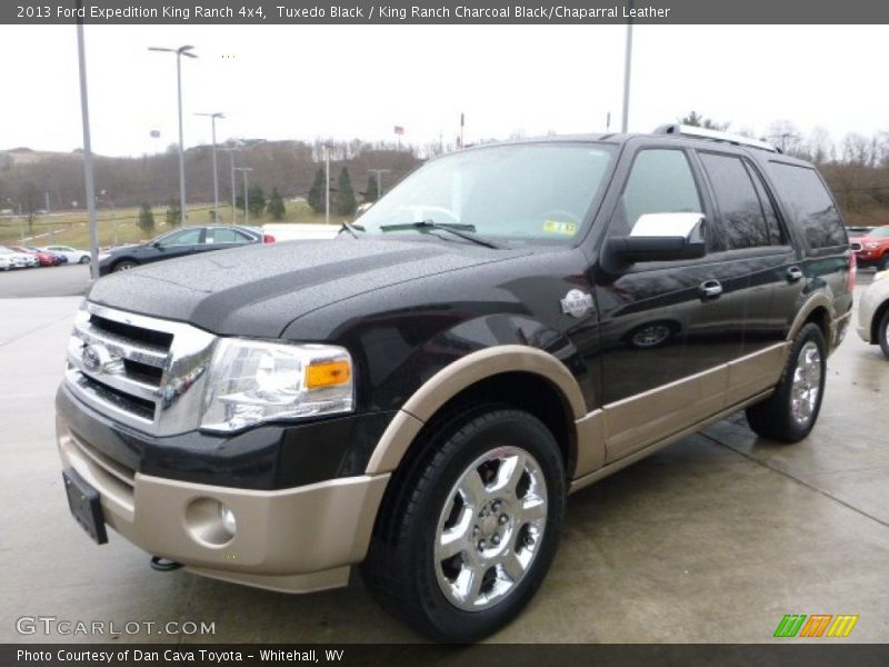 Tuxedo Black / King Ranch Charcoal Black/Chaparral Leather 2013 Ford Expedition King Ranch 4x4