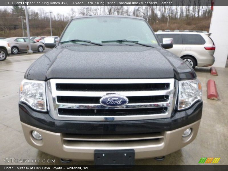 Tuxedo Black / King Ranch Charcoal Black/Chaparral Leather 2013 Ford Expedition King Ranch 4x4