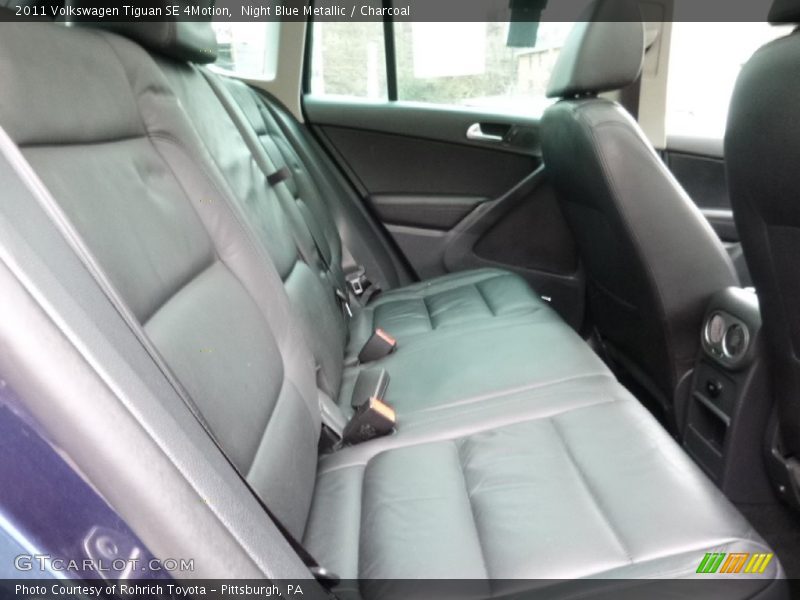 Night Blue Metallic / Charcoal 2011 Volkswagen Tiguan SE 4Motion