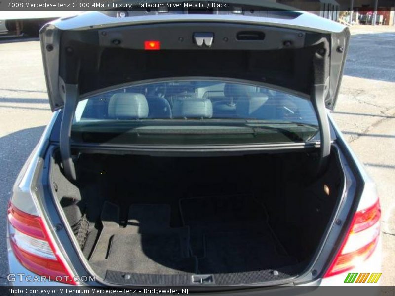Palladium Silver Metallic / Black 2008 Mercedes-Benz C 300 4Matic Luxury