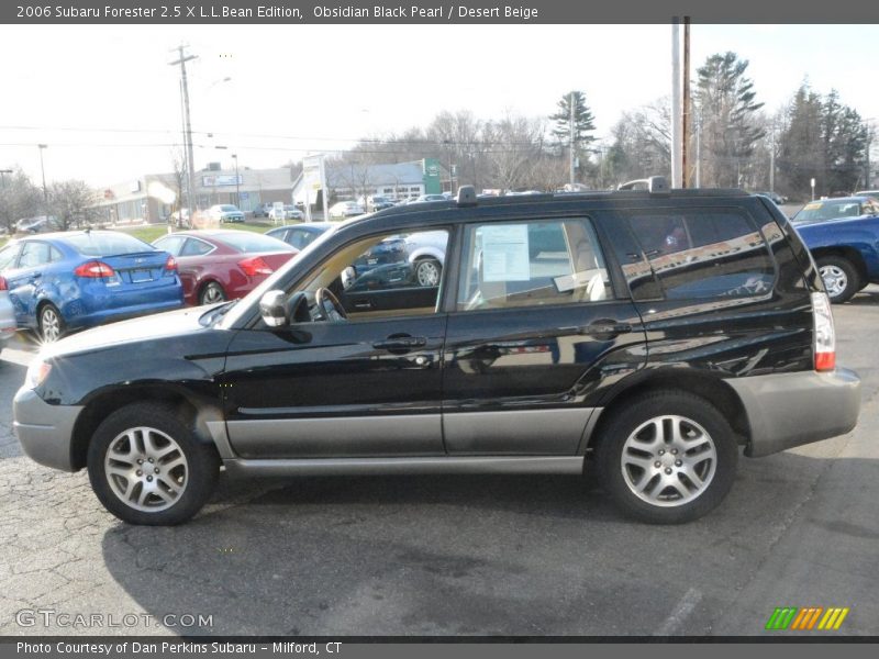 Obsidian Black Pearl / Desert Beige 2006 Subaru Forester 2.5 X L.L.Bean Edition