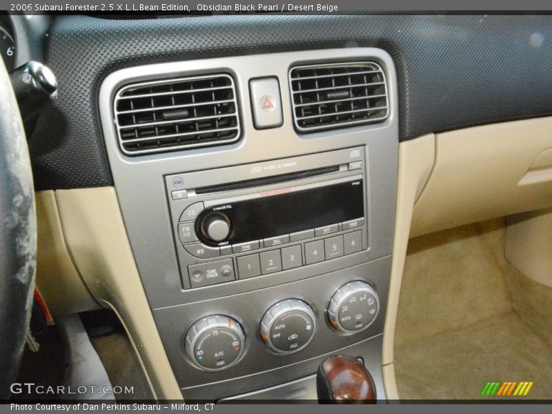 Obsidian Black Pearl / Desert Beige 2006 Subaru Forester 2.5 X L.L.Bean Edition
