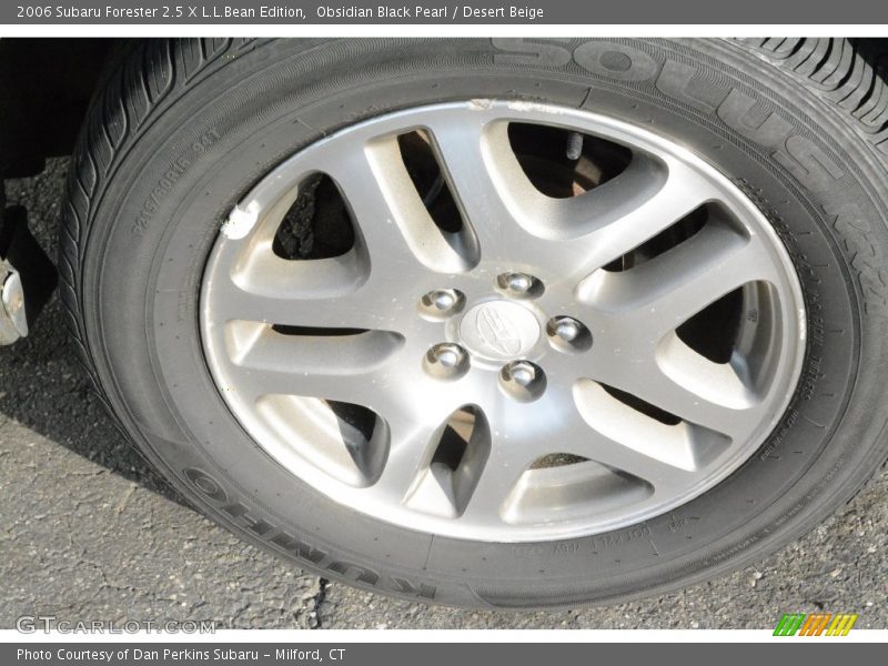 Obsidian Black Pearl / Desert Beige 2006 Subaru Forester 2.5 X L.L.Bean Edition