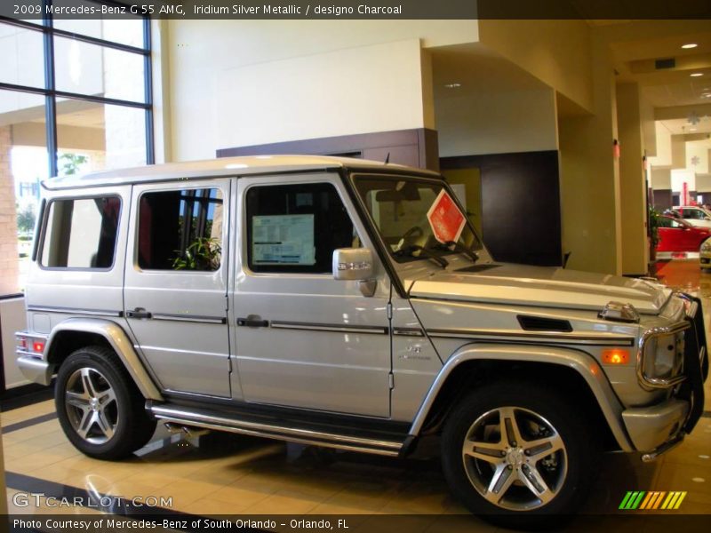 Iridium Silver Metallic / designo Charcoal 2009 Mercedes-Benz G 55 AMG