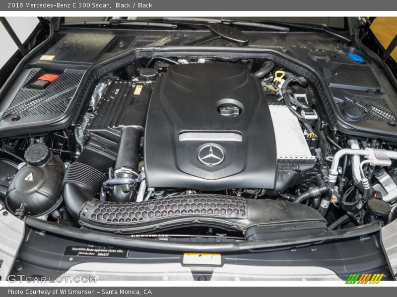 Black / Black 2016 Mercedes-Benz C 300 Sedan