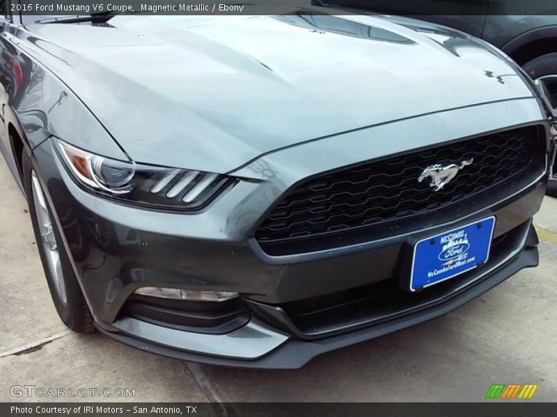 Magnetic Metallic / Ebony 2016 Ford Mustang V6 Coupe
