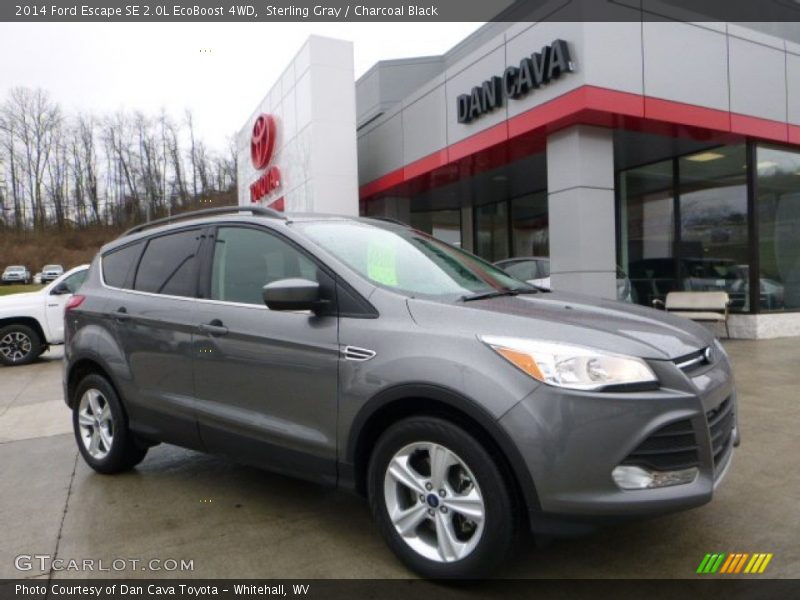 Sterling Gray / Charcoal Black 2014 Ford Escape SE 2.0L EcoBoost 4WD