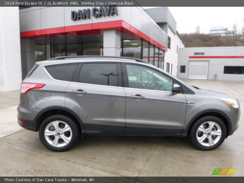 Sterling Gray / Charcoal Black 2014 Ford Escape SE 2.0L EcoBoost 4WD