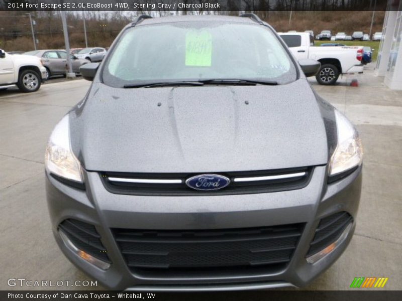 Sterling Gray / Charcoal Black 2014 Ford Escape SE 2.0L EcoBoost 4WD