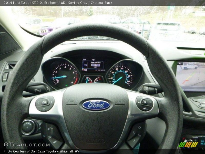 Sterling Gray / Charcoal Black 2014 Ford Escape SE 2.0L EcoBoost 4WD
