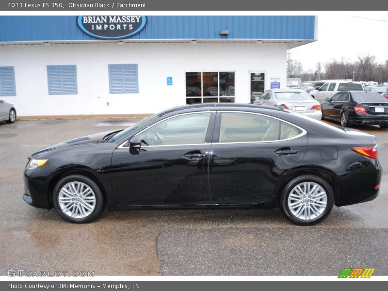 Obsidian Black / Parchment 2013 Lexus ES 350