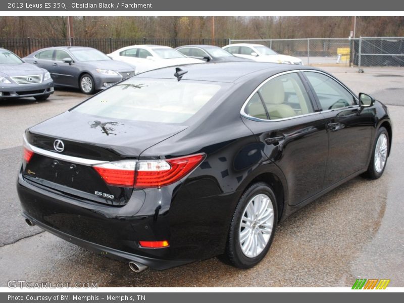 Obsidian Black / Parchment 2013 Lexus ES 350