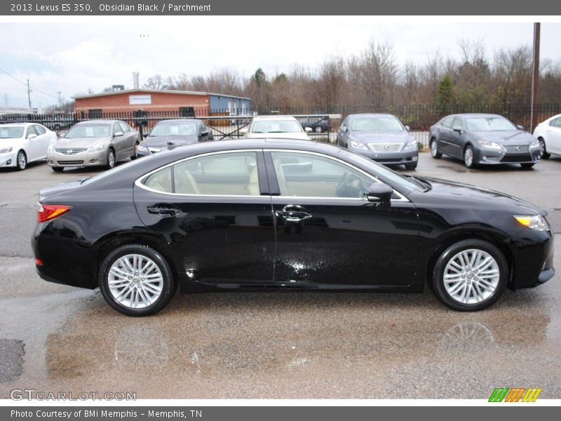 Obsidian Black / Parchment 2013 Lexus ES 350
