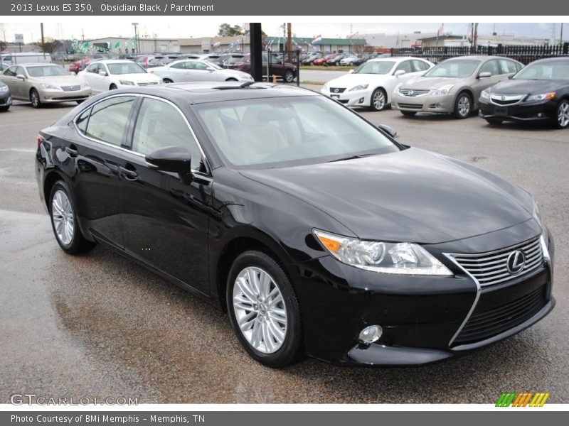 Obsidian Black / Parchment 2013 Lexus ES 350